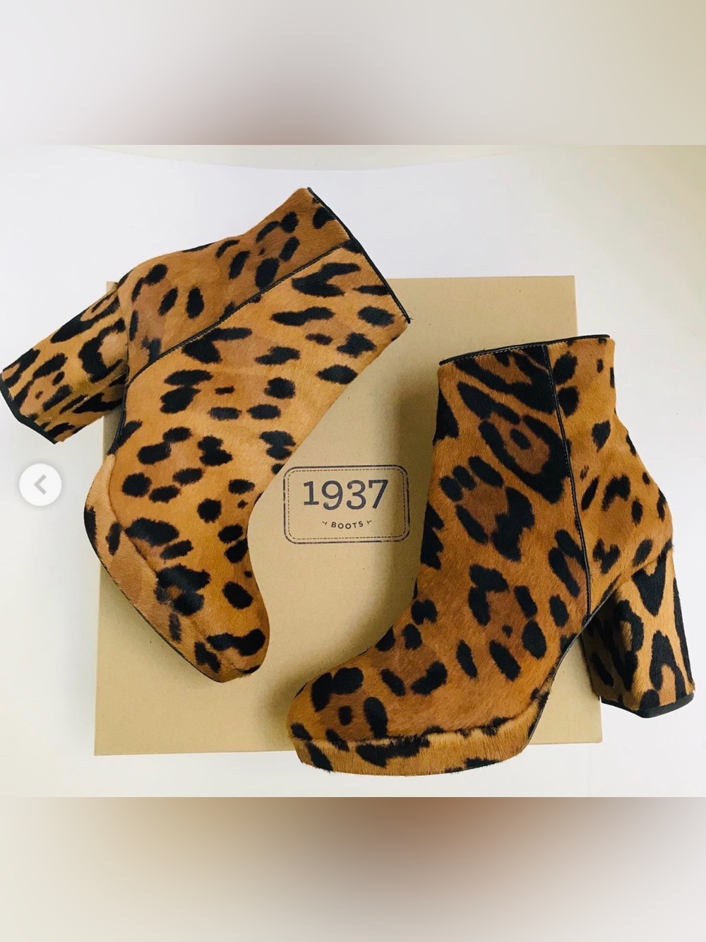 Alexa Chung x madewell Leopard Print Ankle Booties sz 6